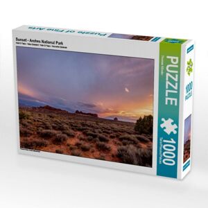 Calvendo Puzzle Sunset - Arches National Park (Puzzle)
