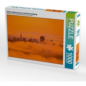 Calvendo Puzzle Goldene Stimmung kurz nach Sonnenaufgang (Puzzle)