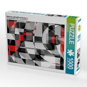 Calvendo Puzzle Schwarz weiß trifft rot Version 1 (Puzzle)