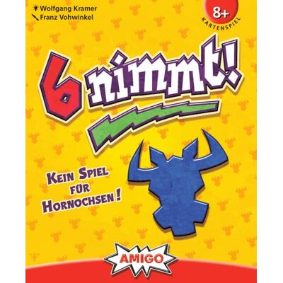 AMIGO Spiel + Freizeit 6 nimmt! Kartenspiel AMIGO Spiel + Freizeit 6 nimmt! Kartenspiel