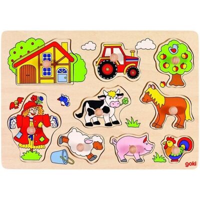 Gollnest & Kiesel KG Steckpuzzle Bauernhof VI Gollnest & Kiesel KG Steckpuzzle Bauernhof VI