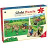 Orell Füssli Kinderbuch 2 Globi Puzzle Bauernhof