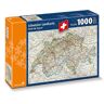 Carta.media Schweizer Landkarte Puzzle [1000 Teile]