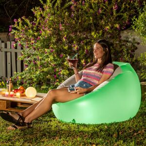 Innovagoods Aufblasbarer Sessel Mit Led Mehrfarbig Innovagoods Aufblasbarer Sessel Mit Led Mehrfarbig