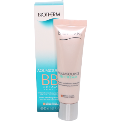 Biotherm Aquasource BB Cream Mittel bis Gold SPF 15 - BB Creme Biotherm Aquasource BB Cream Mittel bis Gold SPF 15 - BB Creme
