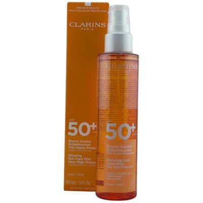 Clarins Glowing Sun Care Mist SPF 50+ 150 ml Clarins Glowing Sun Care Mist SPF 50+ 150 ml