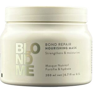 Schwarzkopf Blondme Bond Repair Nährendes Haarmaske (200ml) Schwarzkopf Blondme Bond Repair Nährendes Haarmaske (200ml)