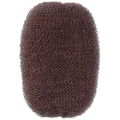 Comair Haarunterlage Haarknoten braun 7x11cm Comair Haarunterlage Haarknoten braun 7x11cm