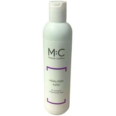 Meistercoiffeur M:C Kräuter Azid P Spülung 250 ml Meistercoiffeur M:C Kräuter Azid P Spülung 250 ml