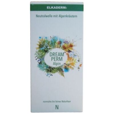 Elkaderm Dream Perm Alpin N schwer wellbares Naturhaar DW Set Well Lotion 80 ml + Fixierung 100 ml Elkaderm Dream Perm Alpin N schwer wellbares Naturhaar DW Set Well Lotion 80 ml + Fixierung 100 ml