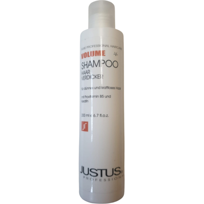 Justus Shampoo -V- 200 ml Volumenshampoo Justus Shampoo -V- 200 ml Volumenshampoo