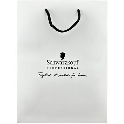 Schwarzkopf Papiertragetasche Weiss 50 Stück Schwarzkopf Papiertragetasche Weiss 50 Stück