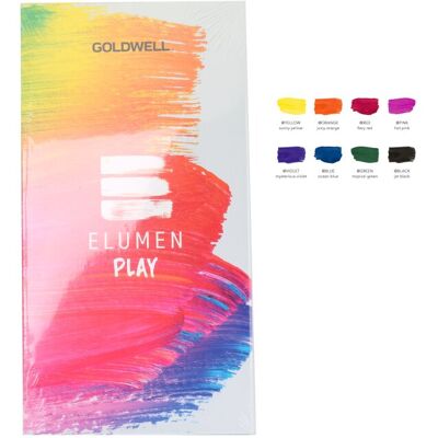 Goldwell Elumen Play Farbkarte - Farbfächer Goldwell Elumen Play Farbkarte - Farbfächer