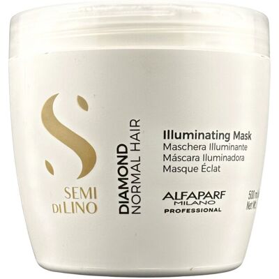 Alfaparf Milano Semi di Lino Diamond Aufhellende Maske (500 ml) Alfaparf Milano Semi di Lino Diamond Aufhellende Maske (500 ml)