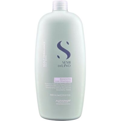 Alfaparf Milano Semi Di Lino Scalp Balance Oily Skin Low Shampoo - 1000ml Alfaparf Milano Semi Di Lino Scalp Balance Oily Skin Low Shampoo - 1000ml