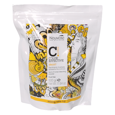Nouvelle Color Effective Deco9 Tones Blondierpulver 500 g Nouvelle Color Effective Deco9 Tones Blondierpulver 500 g