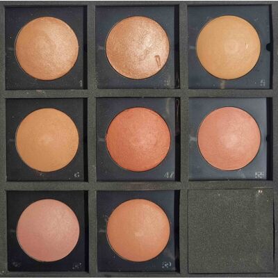 Nouba Cartella Earth Brown/Blushon (Nr. 1, 3, 5, 6 & Nr. 47, 55, 56, 59) Nouba Cartella Earth Brown/Blushon (Nr. 1, 3, 5, 6 & Nr. 47, 55, 56, 59)