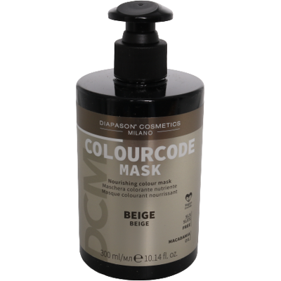Marke Modell - Beigefarbene Haarmaske - Haarmaske Marke Modell - Beigefarbene Haarmaske - Haarmaske