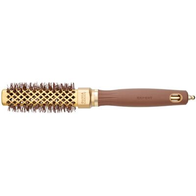 Olivia Garden Expert Blowout Straight Gewellte Borsten Gold&Braun 20 mm Olivia Garden Expert Blowout Straight Gewellte Borsten Gold&Braun 20 mm