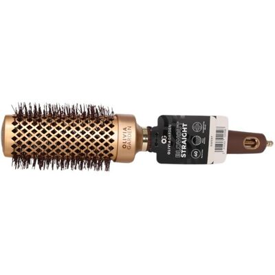 Olivia Garden Expert Blowout Straight Gewellte Borsten Gold&Braun 40 mm Olivia Garden Expert Blowout Straight Gewellte Borsten Gold&Braun 40 mm