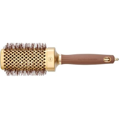 Olivia Garden Expert Blowout Straight Gewellte Borsten Gold&Braun 50 mm Olivia Garden Expert Blowout Straight Gewellte Borsten Gold&Braun 50 mm