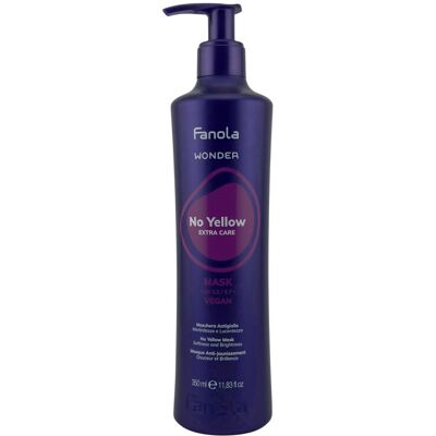 Fanola No Yellow Wonder Silber Glanz Pflege Maske (350ml) Fanola No Yellow Wonder Silber Glanz Pflege Maske (350ml)
