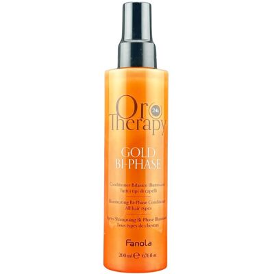 Fanola Oro Therapy 24K Gold Bi-Phase Conditioner - Revitalisiert Haar Fanola Oro Therapy 24K Gold Bi-Phase Conditioner - Revitalisiert Haar