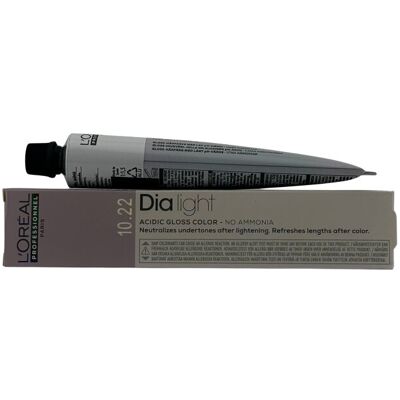 L'Oréal DIA Light 10,22 milkshake platinblond intensives irise 50 ml L'Oréal DIA Light 10,22 milkshake platinblond intensives irise 50 ml