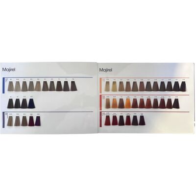 L'Oréal Majirel Farbkarte L'Oréal Majirel Farbkarte