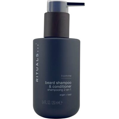 Rituals Homme Beard Shampoo And Conditioner 250 ml Rituals Homme Beard Shampoo And Conditioner 250 ml