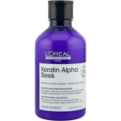 L'Oréal Serie Expert Keratin Alpha Sleek Shampoo 300 ml L'Oréal Serie Expert Keratin Alpha Sleek Shampoo 300 ml
