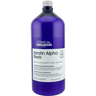 L'Oréal Serie Expert Keratin Alpha Sleek Shampoo 1500 ml L'Oréal Serie Expert Keratin Alpha Sleek Shampoo 1500 ml