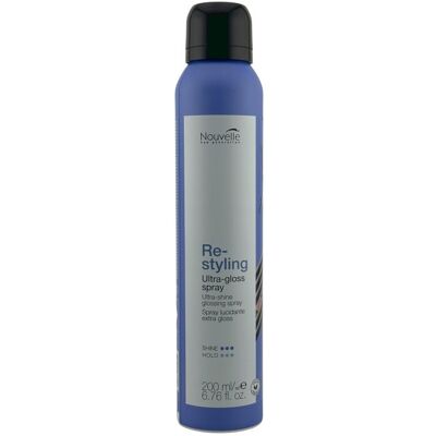 Nouvelle RE Styling Ultra-Gloss Spray 200 ml Nouvelle RE Styling Ultra-Gloss Spray 200 ml