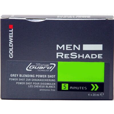 Goldwell Men Reshade Power Shot 4CA mittel aschbraun 4x20 ml. Goldwell Men Reshade Power Shot 4CA mittel aschbraun 4x20 ml.