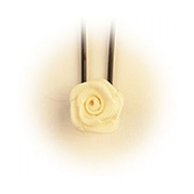 Haarnadel Rose schwarz creme 6 Stück Haarnadel Rose schwarz creme 6 Stück