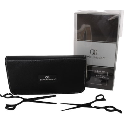 Olivia Garden Silkcut PRO 2er Set Matt Black RH Olivia Garden Silkcut PRO 2er Set Matt Black RH