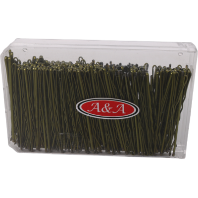 A&A Haarklemmen Box 240er ca. 6 cm gold gewellt A&A Haarklemmen Box 240er ca. 6 cm gold gewellt