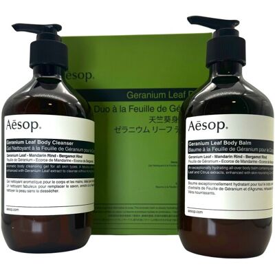 Aesop Geranium Leaf Duet Aesop Geranium Leaf Duet