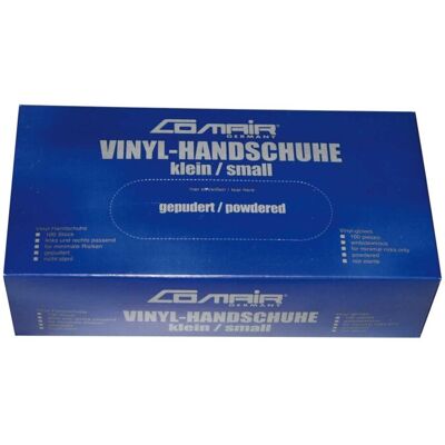 Comair Vinylhandschuhe gepudert klein 100er Box Comair Vinylhandschuhe gepudert klein 100er Box