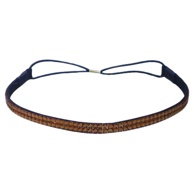 Haarband Bling-Style braun Haarband Bling-Style braun