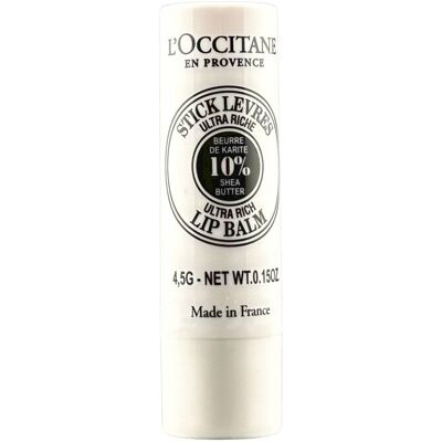L'Occitane Shea Ultra Rich Lip Balm 4,5 g L'Occitane Shea Ultra Rich Lip Balm 4,5 g