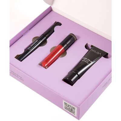 Nouba SHINE ON ME GIFT SET RED (Cil prodige Mascara + Millebaci 7 + Shine on Me all over highlighter) Nouba SHINE ON ME GIFT SET RED (Cil prodige Mascara + Millebaci 7 + Shine on Me all over highlighter)