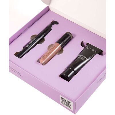 Nouba SHINE ON ME GIFT SET NUDE (Cil prodige Mascara + Millebaci 16 + Shine on Me all over highlighter) Nouba SHINE ON ME GIFT SET NUDE (Cil prodige Mascara + Millebaci 16 + Shine on Me all over highlighter)