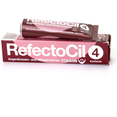 RefectoCil Augenbrauen- und Wimpernfarbe 4 kastanie 15 ml RefectoCil Augenbrauen- und Wimpernfarbe 4 kastanie 15 ml