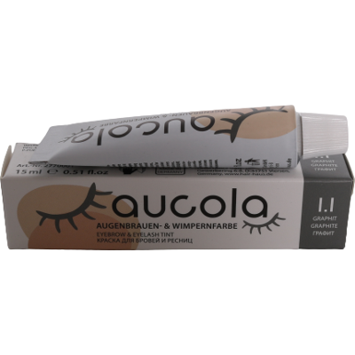 aucola Augenbrauen- und Wimpernfarbe 1.1 graphit 15 ml aucola Augenbrauen- und Wimpernfarbe 1.1 graphit 15 ml