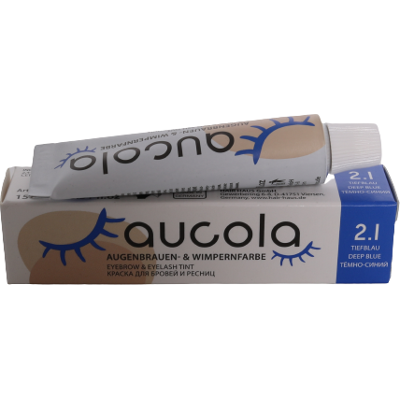 aucola Augenbrauen- und Wimpernfarbe 2.1 tiefblau 15 ml aucola Augenbrauen- und Wimpernfarbe 2.1 tiefblau 15 ml