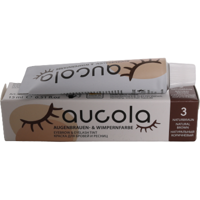 aucola Augenbrauen- und Wimpernfarbe 3 naturbraun 15 ml aucola Augenbrauen- und Wimpernfarbe 3 naturbraun 15 ml