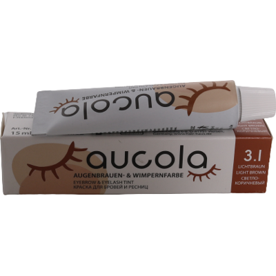 aucola Augenbrauen- und Wimpernfarbe 3.1 lichtbraun 15 ml aucola Augenbrauen- und Wimpernfarbe 3.1 lichtbraun 15 ml