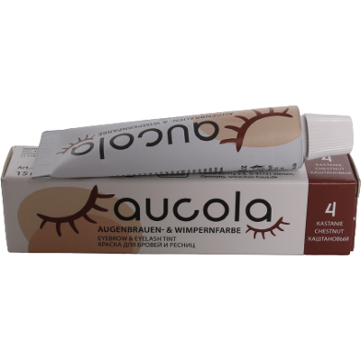 aucola Augenbrauen- und Wimpernfarbe 4 kastanie 15 ml aucola Augenbrauen- und Wimpernfarbe 4 kastanie 15 ml