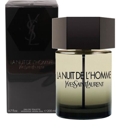 Yves Saint Laurent La Nuit De L'Homme Eau De Toilette - 200ml - Herren Yves Saint Laurent La Nuit De L'Homme Eau De Toilette - 200ml - Herren